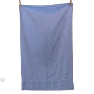 LANDS END Pillowcase Chambray Blue Denim Cotton TWIN Size